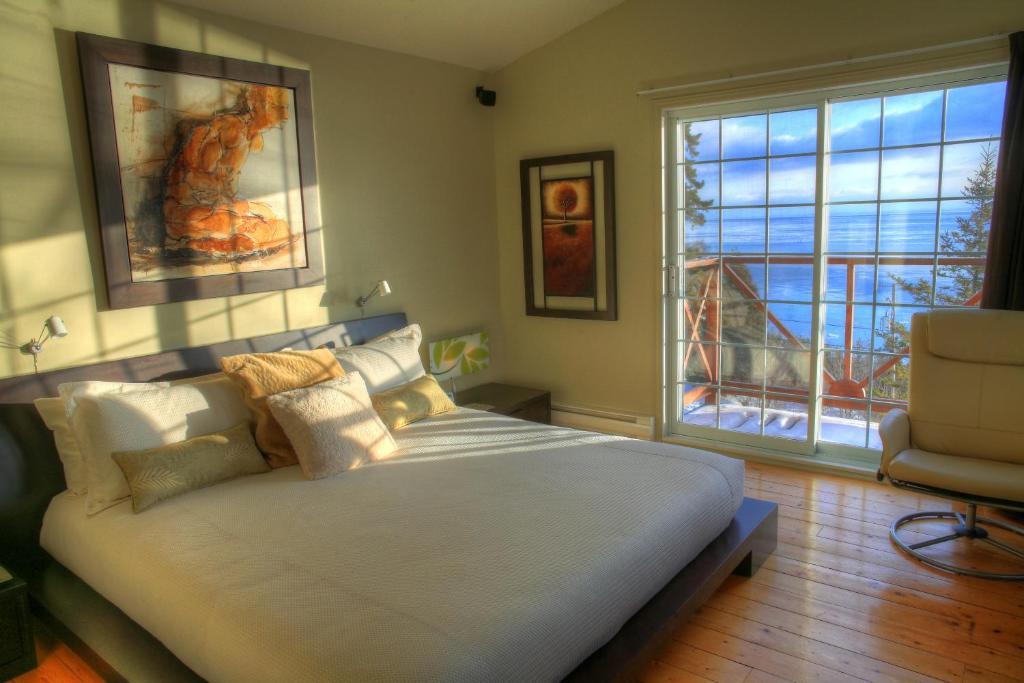 Auberge Des Eaux Vives La Malbaie Ruang foto