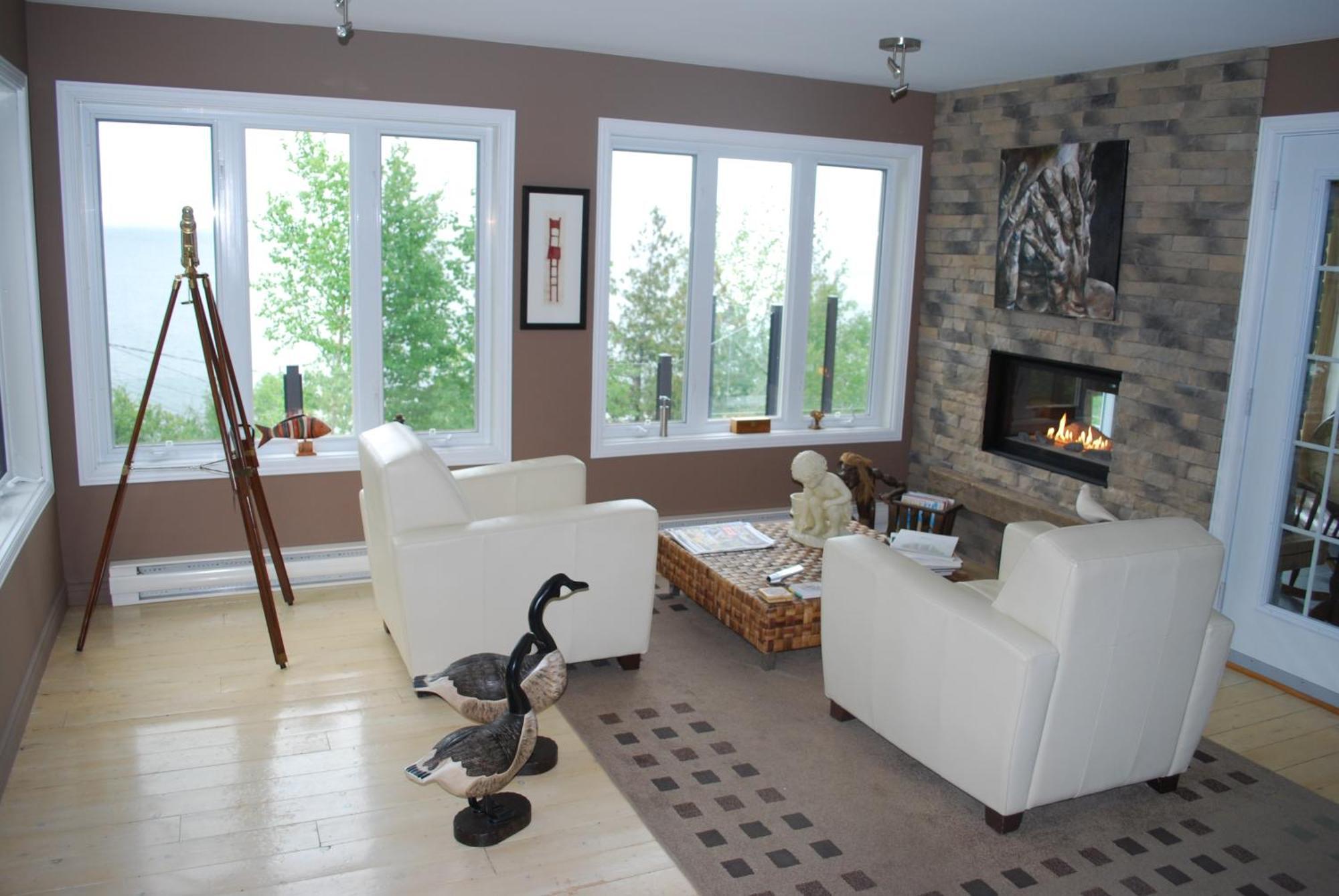 Auberge Des Eaux Vives La Malbaie Bagian luar foto