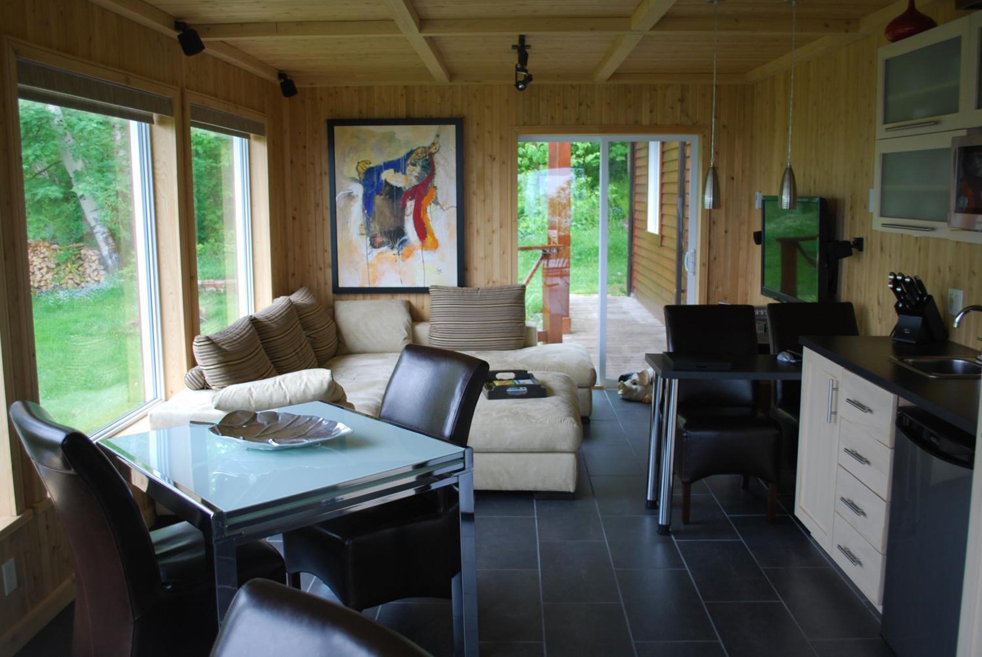 Auberge Des Eaux Vives La Malbaie Bagian luar foto